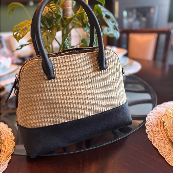 Kate Spade New York Cameron Street Straw Maise Small Satchel - Picture 2 of 6